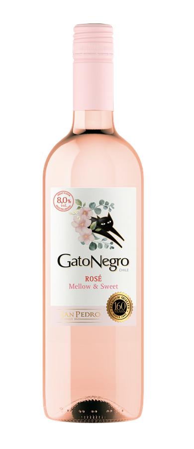 Gato Negro Smooth Semi Sweet Rosé 8%