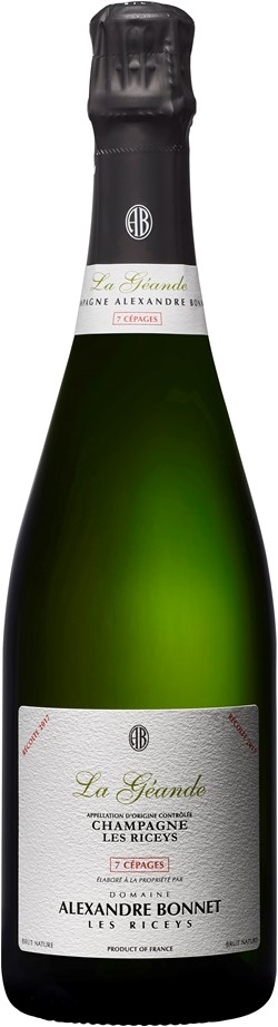 Alexandre Bonnet La Géande 7 Cépages Champagne Brut Nature