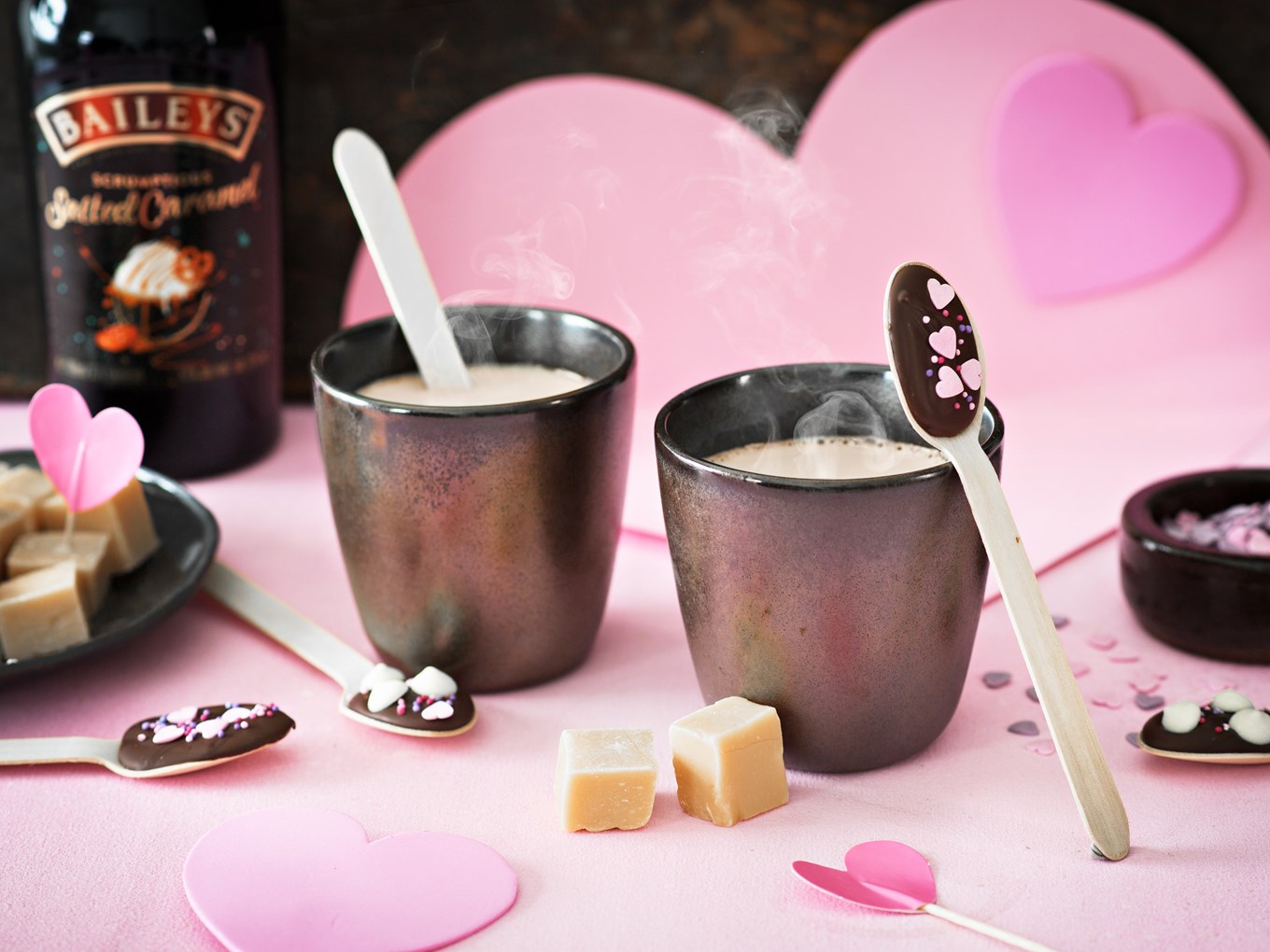 Toffeinen Baileys-kaakao