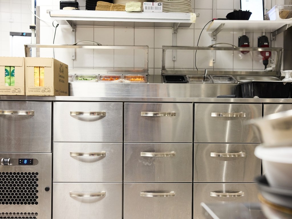 Ravintolakeittiön taso