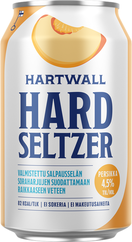 Hartwall Hard Seltzer Persikka 4,5%