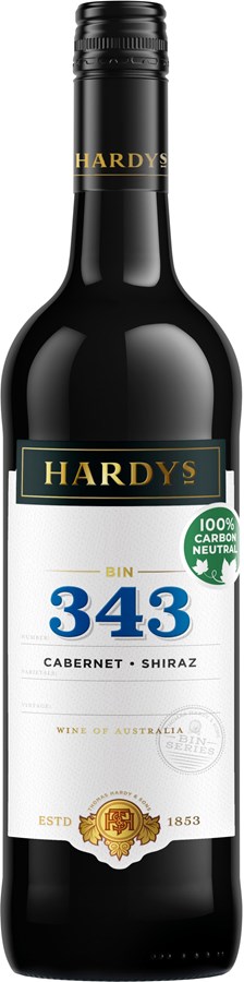 Hardys BIN 343 Cabernet Shiraz