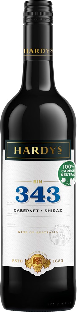 Hardys BIN 343 Cabernet Shiraz