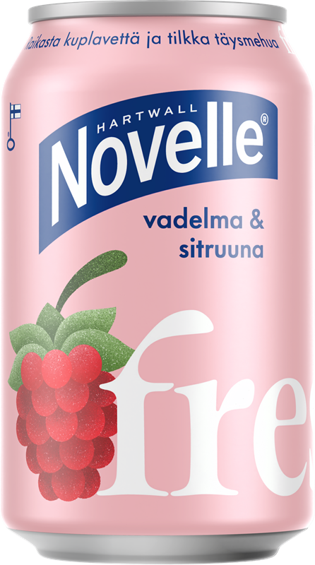 Novelle Fresh Vadelma-Sitruuna