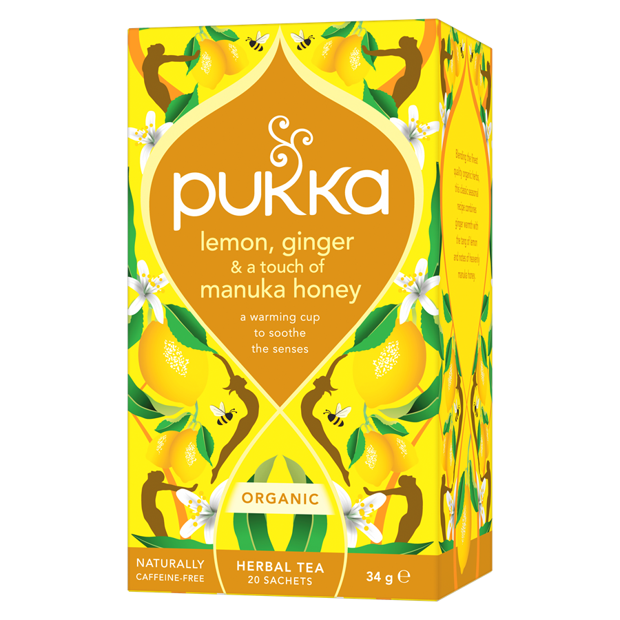 Pukka Lemon Ginger & Manuka Honey